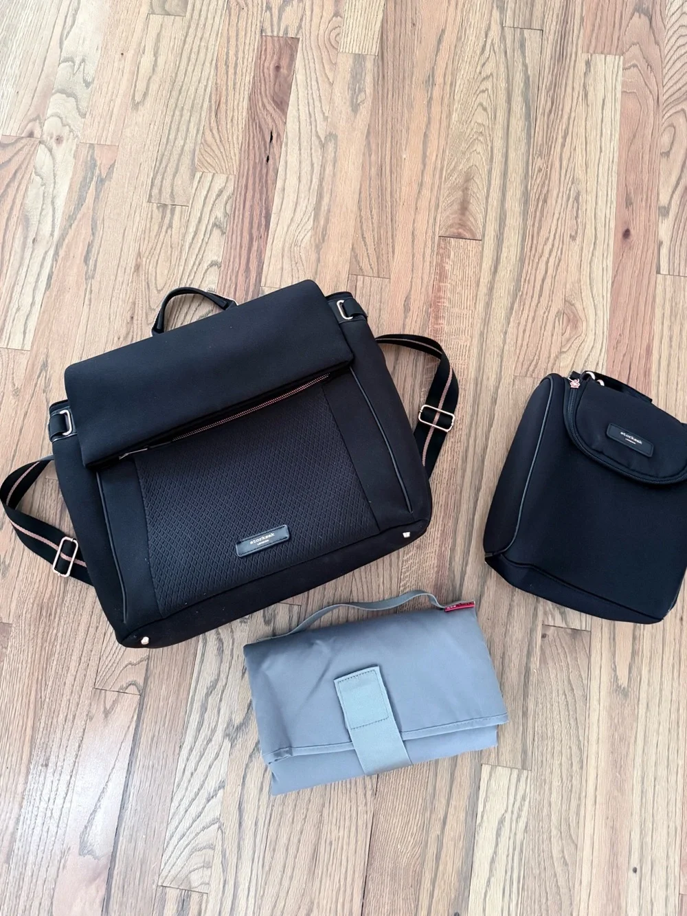 Storksak St James Convertible Diaper Bag Set